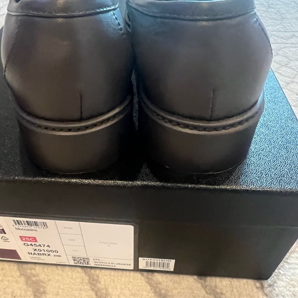 Chanel NEW IN BOX Moccasins dark brown Turnlock Loafers - Picture 2 of 7